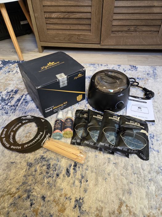 Nowy Zestaw do Depilacji Woskiem Lifestance Professional Waxing Kit / Podgrzewacz