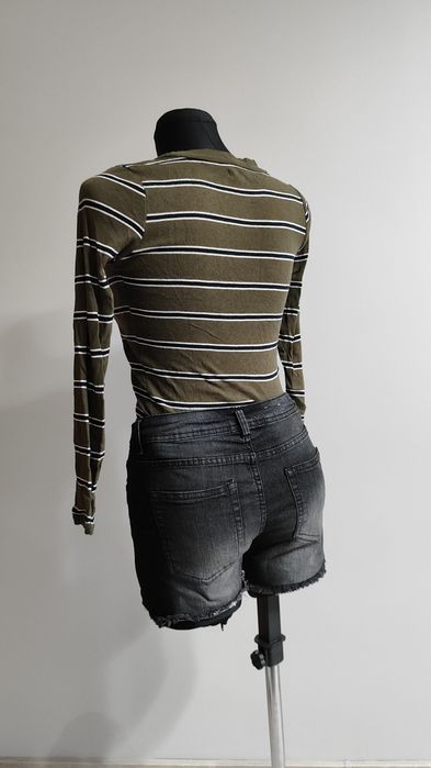 Zielona bluzka w paski