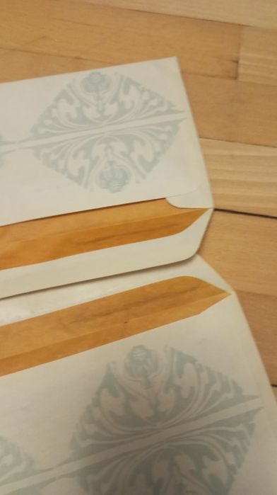 Stare stylowe koperty na listy PRL unikat oryginał epoka