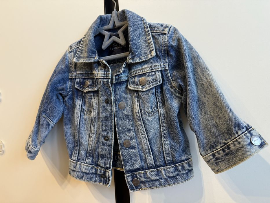 Джинсова куртка next 80 см
