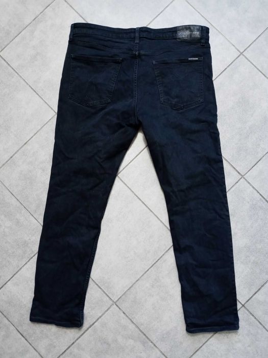 Męskie spodnie jeansowe Calvin Klein slim stretch W36 L 32