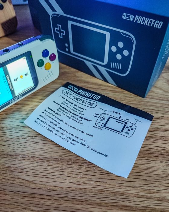 Consola Portátil - Pocket-Go v1 - 32GB
