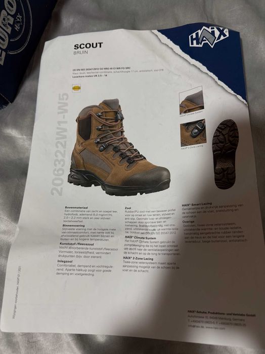 Зимові берці HAIX SCOUT Gore-Tex