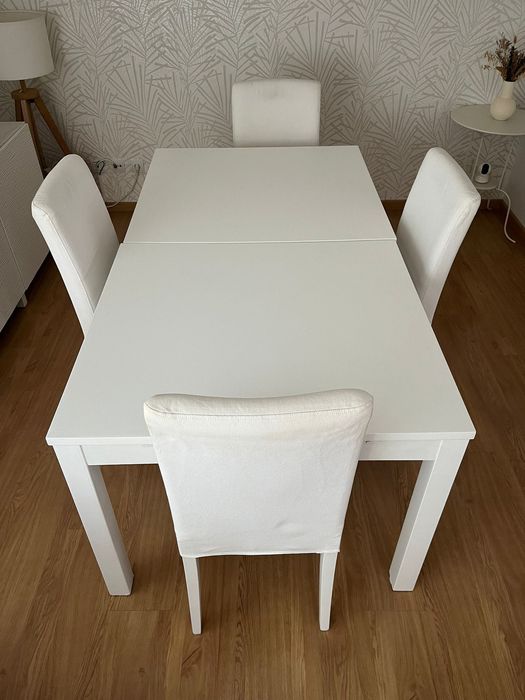 Mesa Extensível Branca