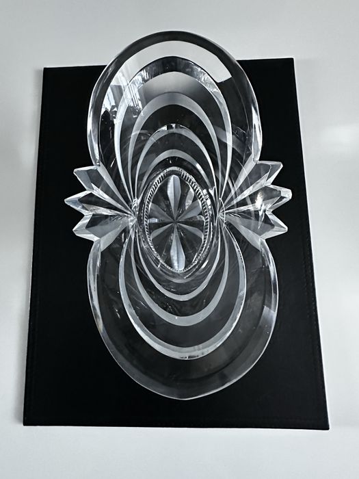 Duża patera żardiniera huta Niemen?