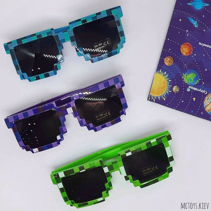 Майнкрафт окуляри