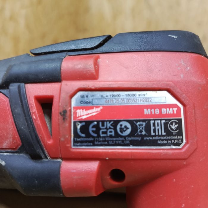 Milwaukee M18 BMT narzędzie wielofunkcyjne multiszlifierka multitool