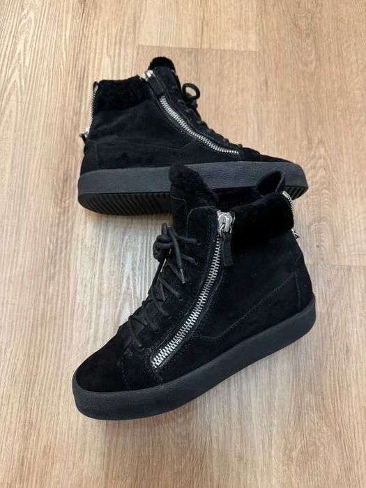 Giuseppe Zanotti Kriss Winter May London 38,5 ocieplane botki sneakers