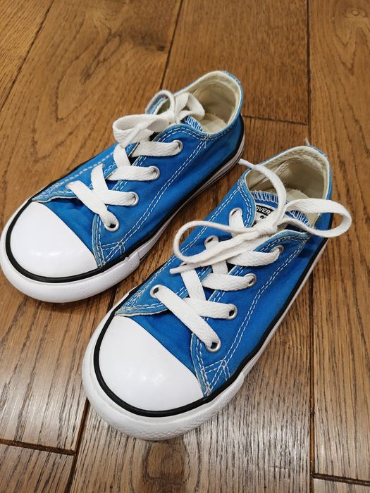 Кеди Converse блакитні