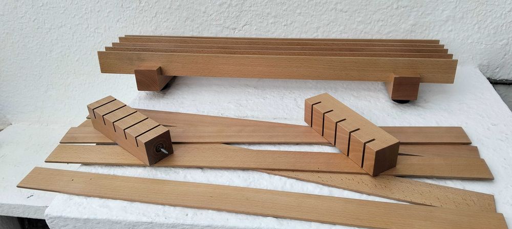 Estante Design Cédric Berruyer, anos 90 em faia maciça