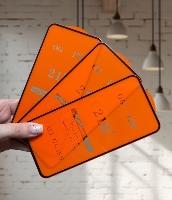 Захисне скло Самсунг А35/А55 | Стекло Samsung 21D | Акційна ціна