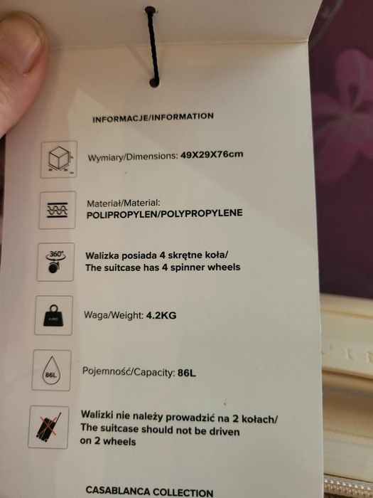 Walizka zestaw walizek Puccini