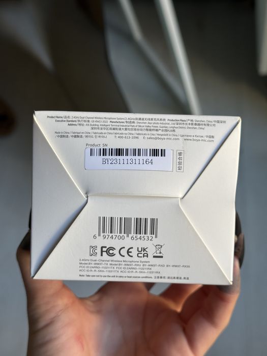 Мікрофонна радіосистема для смартфона BOYA BY-WM3T-M2