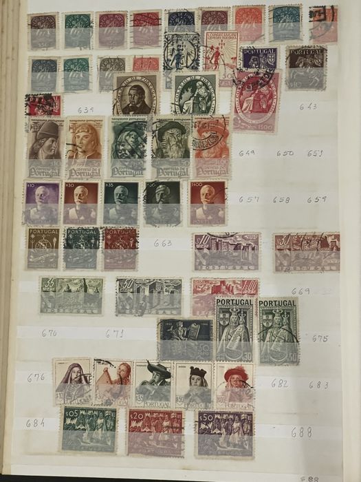 Selos coleção portuguesa