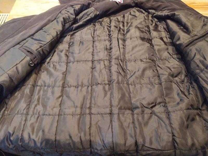 Теплое плащ-пальто