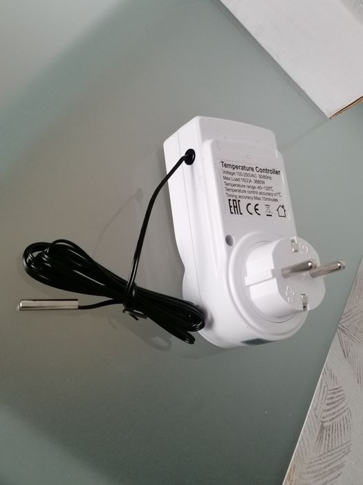 Tomada com Controlo de Temperatura