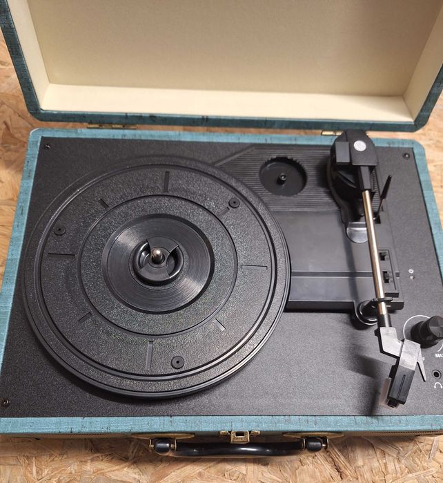Gramofon Vintage 3-Speed ​​Bluetooth Vinyl Gramofon z głośnikiem