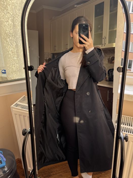 Тренч осінь pull&bear s/m