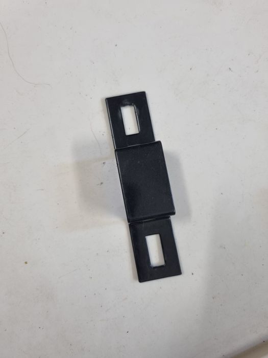 Obejma na słupek 40x60mm czarna