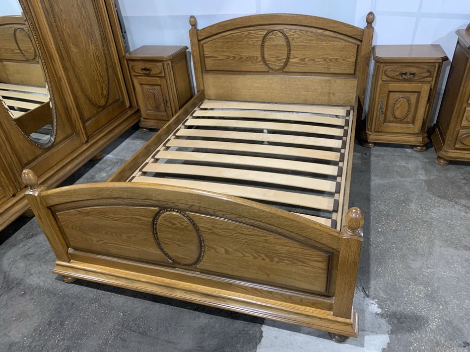 Спальня, шафа купе, ліжко, комод, дзеркало, шкаф, кровать бу