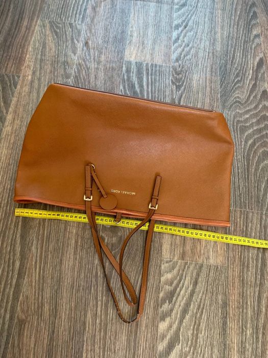 Жіночий шопер michael kors зі шкіри, коричневий