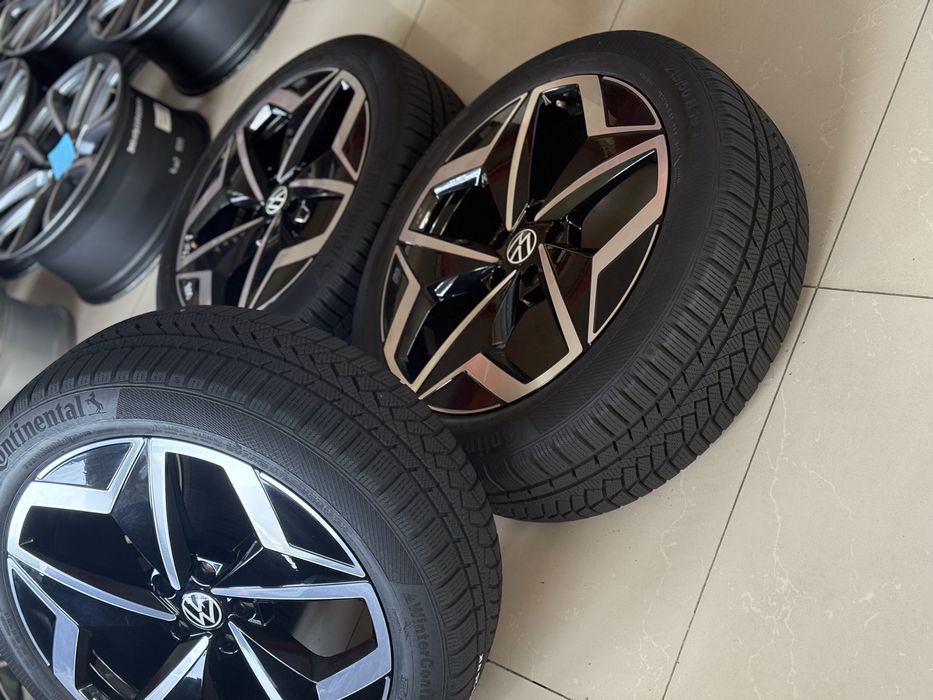 Диски оригінал r19 VW ID3 215/50r19 Continental шини зимові 10A601025H