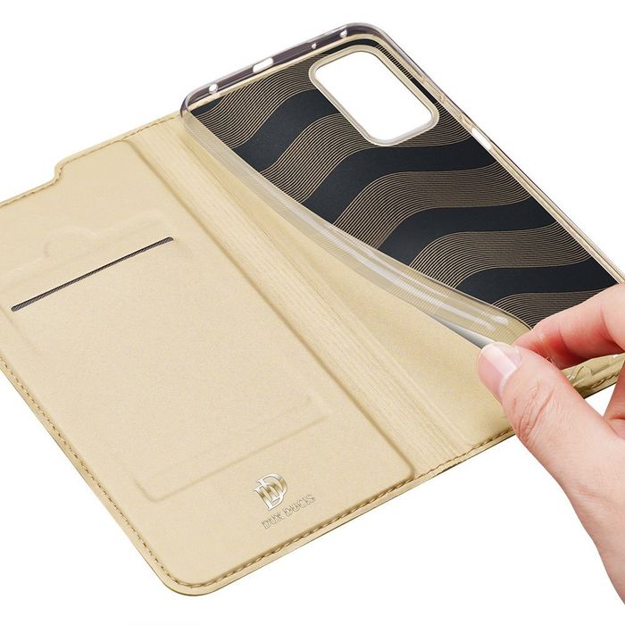Etui Duxducis Skin Pro Do Xiaomi Redmi Note 10 Pro Złoty