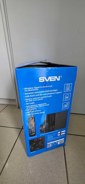 Zestaw Głośników SVEN 2.1 MS-2055 55 W Czarne Pudełko