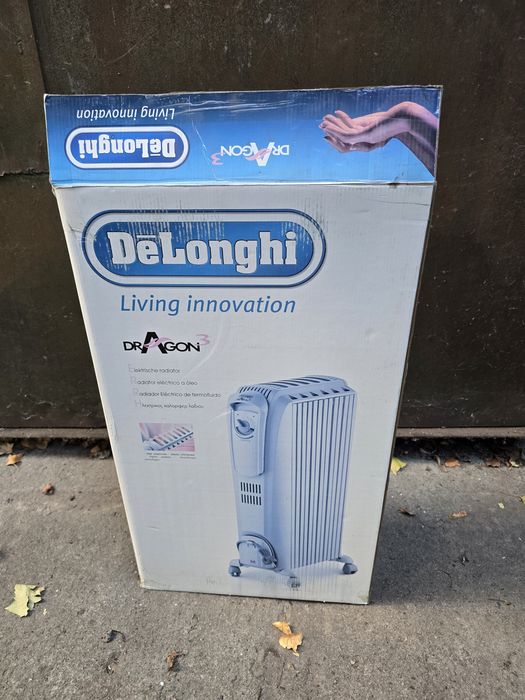 Масляний радіатор обігрівач DeLonghi Dragon 3