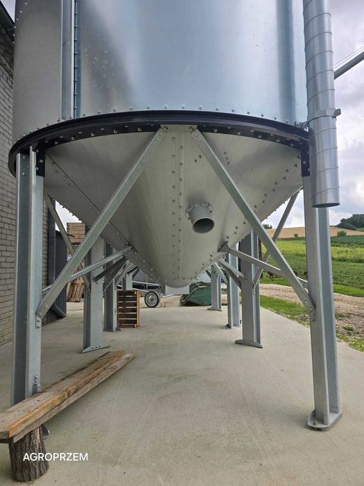 SILOSY zbożowe AS-25 ton/ Silos BIN do zboża