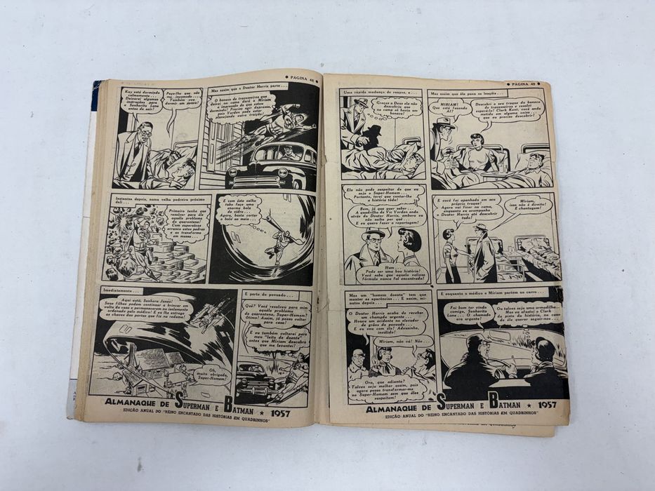Livro BD Almanaque Superman & Batman 1957