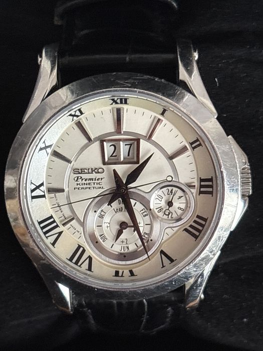 Zegarek Seiko Premier Kinetic Pepetual