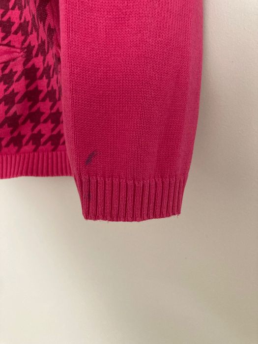 Sweter srozpinany w pepitkę Reserved rozm. 128