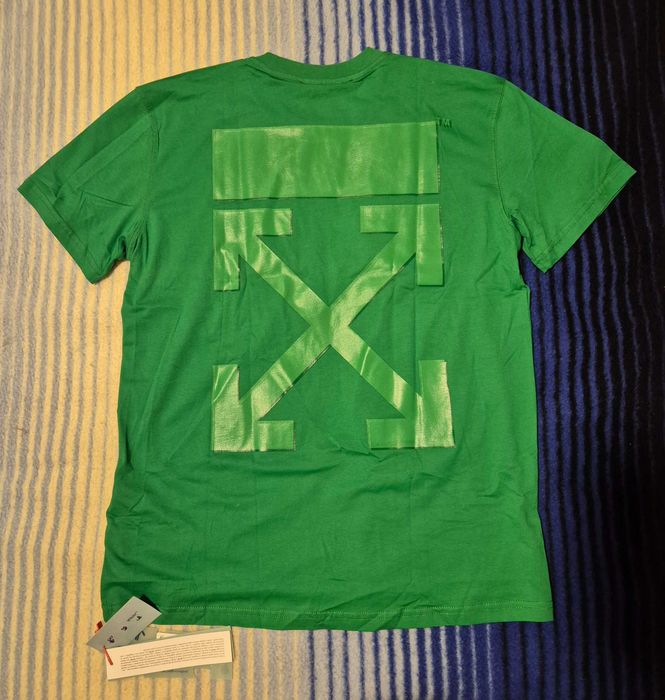 Nowa super jakosciowo koszulka OFF tshirt WHITE super model unikat XL