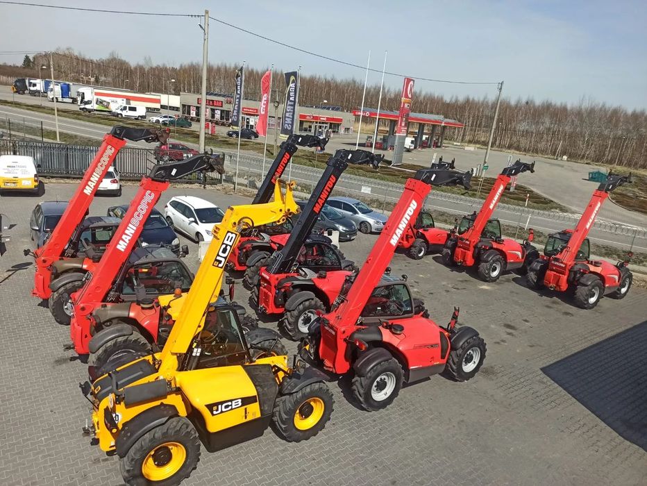 Manitou  Wynajem najem ładowarki teleskopowej Manitou