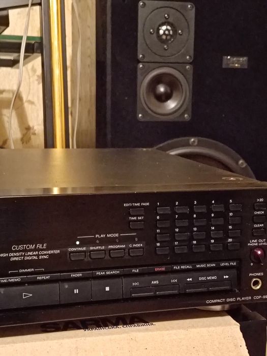 CD проигрыватель SONY CDP 991