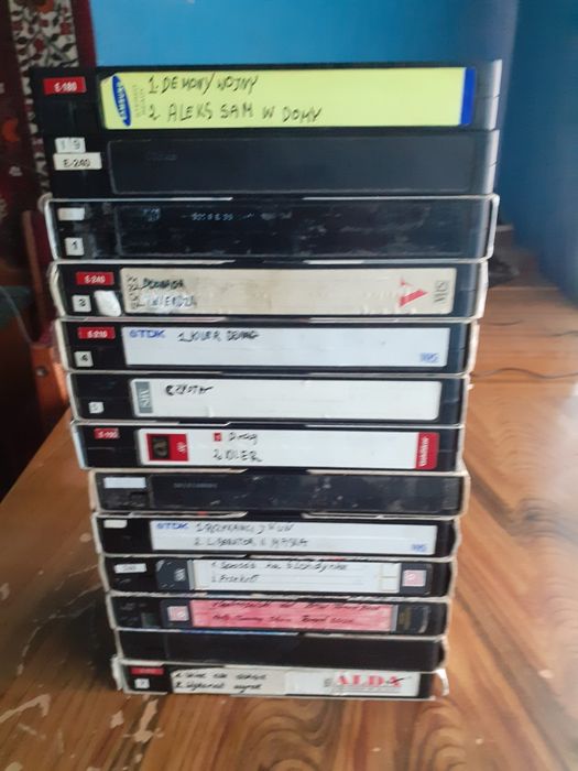 Kasety  FHS z filmami