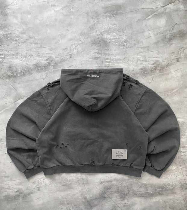 Зіп худі Project G/R Bluesnake темно сірого / чорного кольору