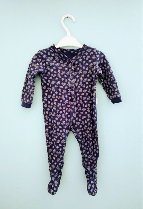 Pajac niemowlęcy piżamka 74