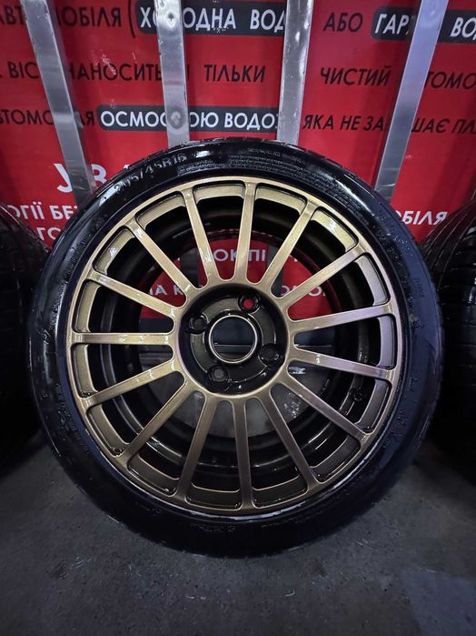 Диски ковані SLIK R16 з новою гумою літо / ET38 / 4x114.3 / DIA-67.1