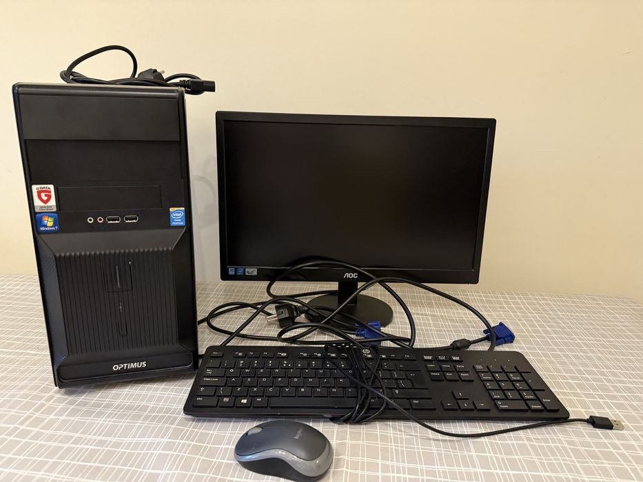 Komputer OPTIMUS + zestaw