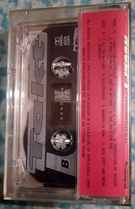 Accept - Objection Overruled -  MC