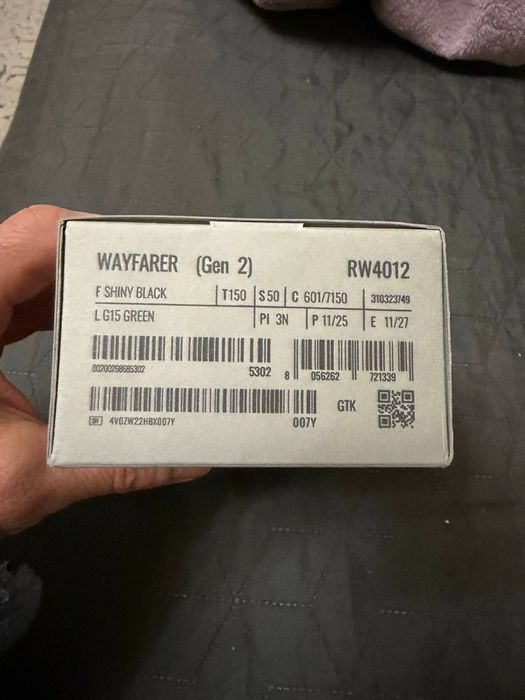 Rayban Meta wayfarer Gen 2