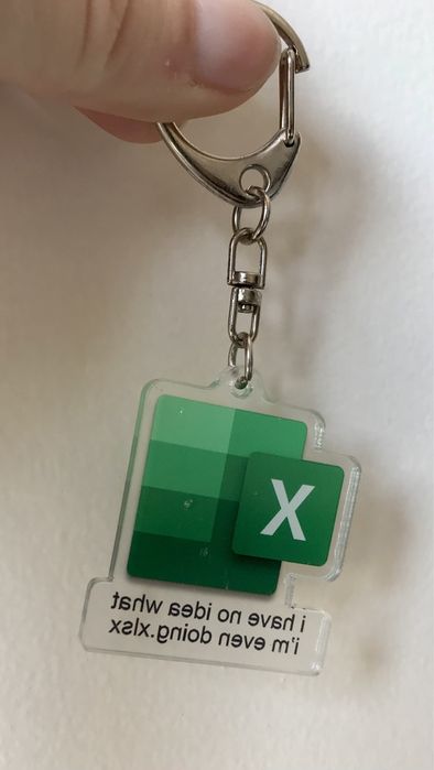 Porta-chaves Excel