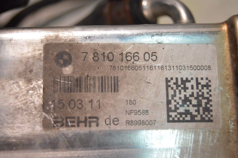 VALVULA EGR RADIADOR GASES BEHR BMW 781016605 7810166 NF9586 R8998007