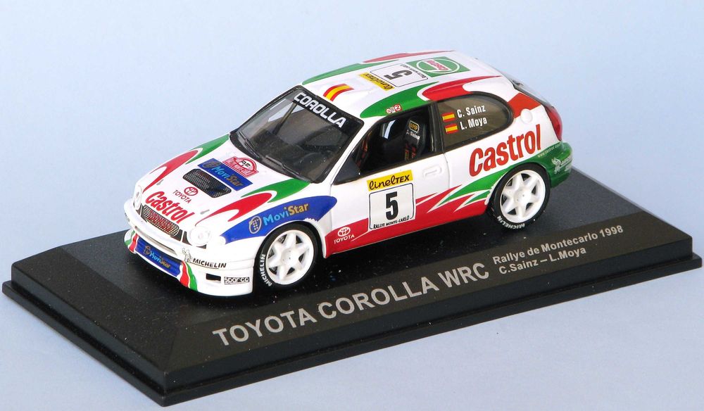 Miniaturas usadas para peças Toyota Audi Ixo 1/43