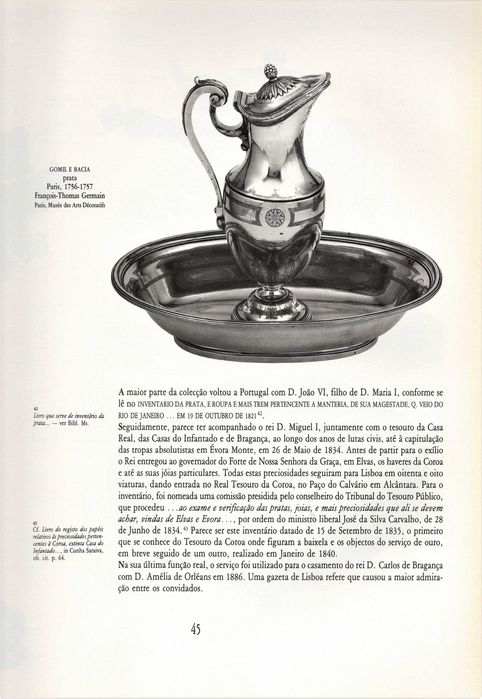 LIVRO RARO | A Baixela da Coroa Portuguesa, de Leonor d'Orey