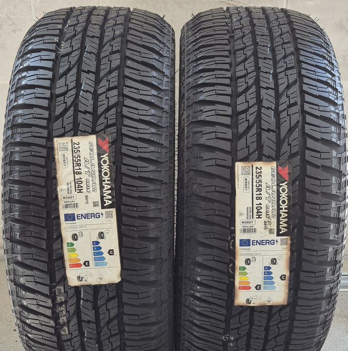 Opony Całorroczne 235/55/18 Yokohama Geolandar A/T G015 235/55R18 Para Nowe