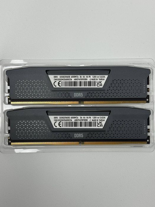 Pamięć RAM Corsair Vengeance Grey DDR5 DIMM 2×16GB 6000MHz XMP/EXPO