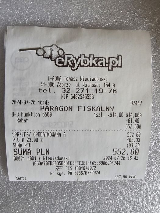 Pompa obiegowa do akwarium D-D Funktion 6500